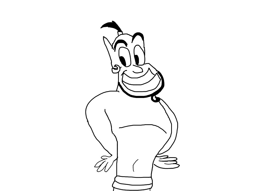 1024x768 Genie Of The Lamp! By Hakunamatata15