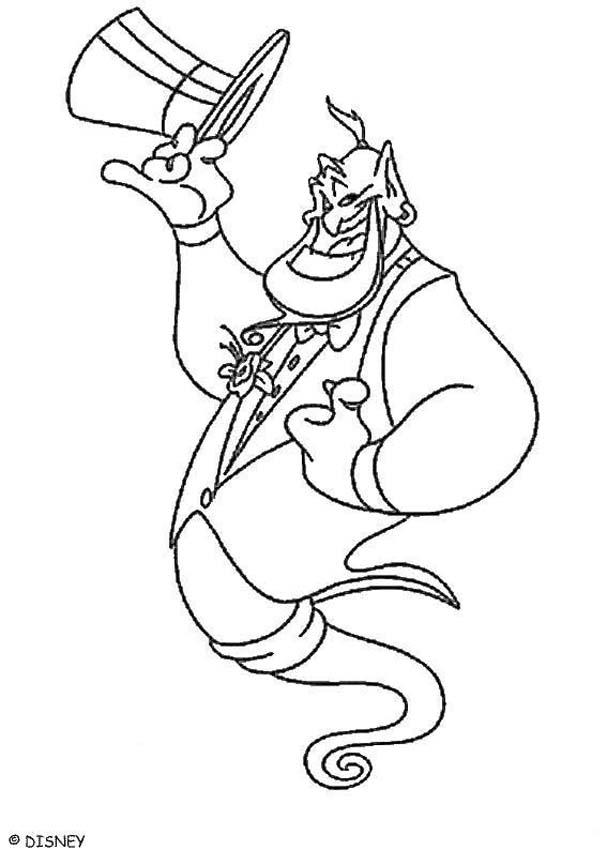 607x850 Aladdin Lamp Drawing