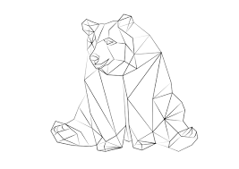 267x189 Image Result For Geometric Drawings Animals Black And White