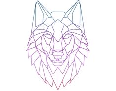 236x187 Geometric Wolf By Koolio1715 On My Style