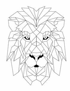 236x305 Geometric Lion Maori Tattoo Ideas Geometric Lion