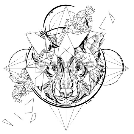 450x450 Geometric Tattoo Stock Photos. Royalty Free Business Images