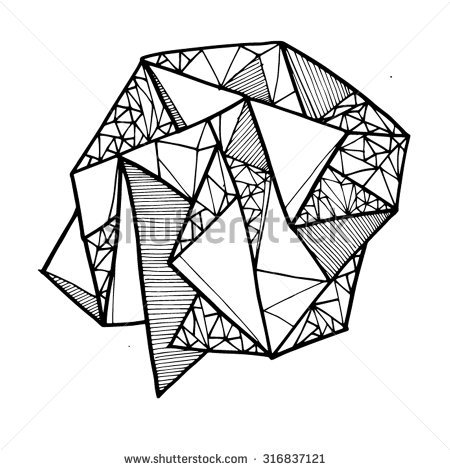 450x470 Gallery Geometric Formsline Drawings,