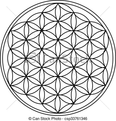 450x470 The Flower Of Life Is The Modern Name Given To A Geometrical