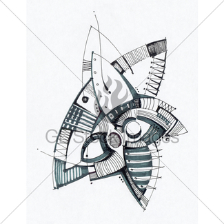 325x325 Abstract Geometrical Drawing Gl Stock Images