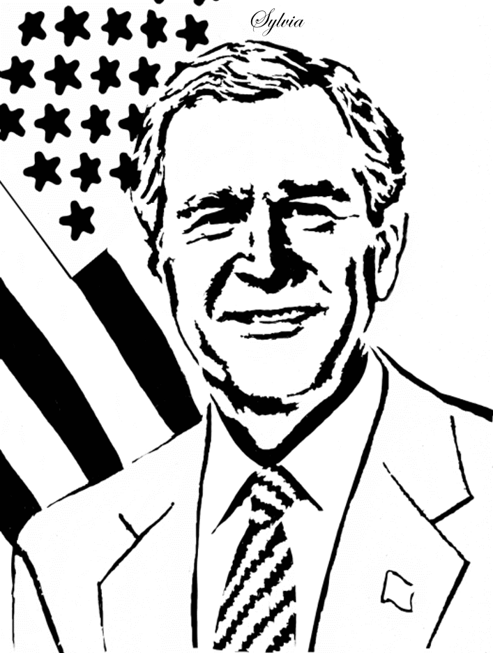 707x936 Pictures President George W Bush's Paintings