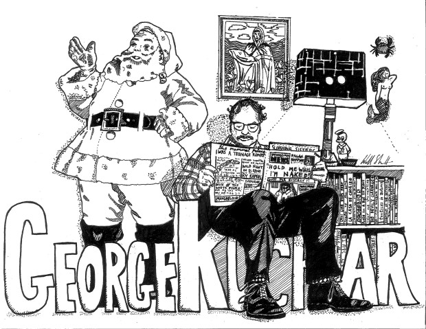 620x479 George Kuchar T Shirt Drawing By Will Sheff. Art