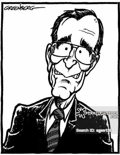 400x518 George Bush Senior Cartoons And Comics