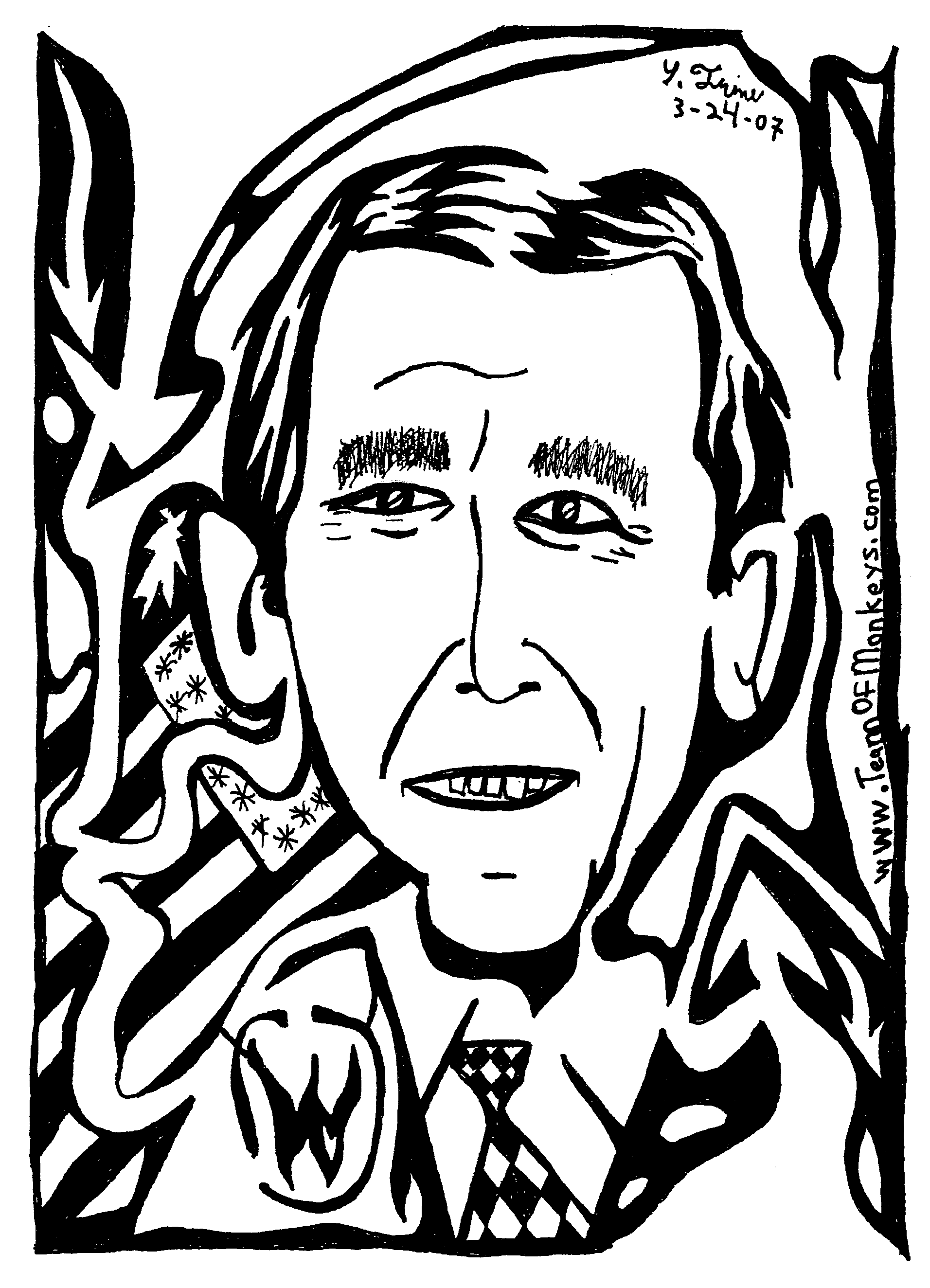 1912x2648 Page 2 Mazes In Portrait Of Celeberties, Political Personalities