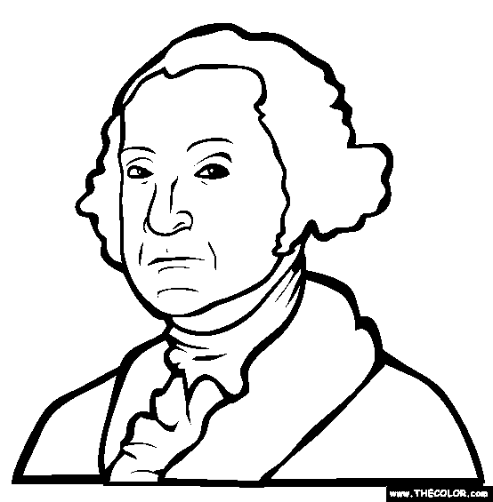554x565 Presidents Online Coloring Pages Page 1