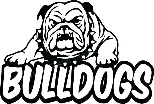 Georgia Bulldog Drawing at GetDrawings | Free download