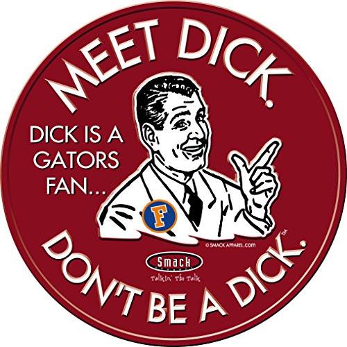 500x500 Georgia Bulldogs Fans. Don'T Be A Dick (Anti Florida). Metal Sign
