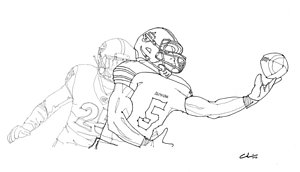 300x172 Georgia Bulldog Drawings Fine Art America