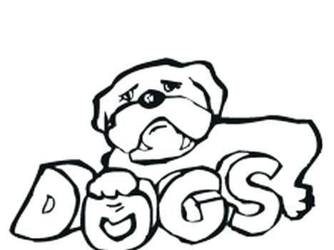 468x351 Georgia Bulldog Coloring Pages Joandco.co