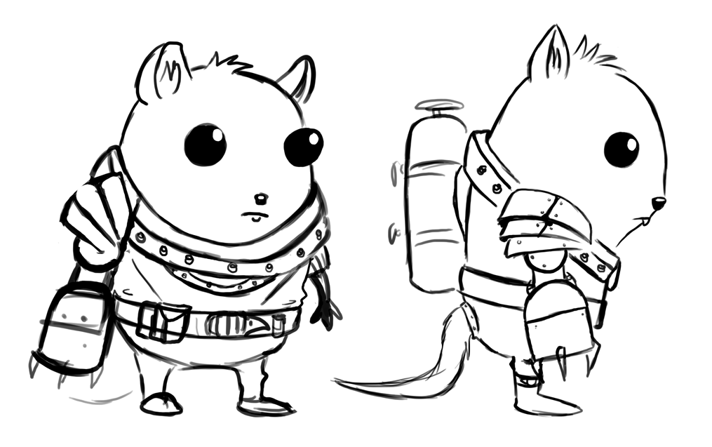 1015x637 Gerbil Sidekick By Ric M