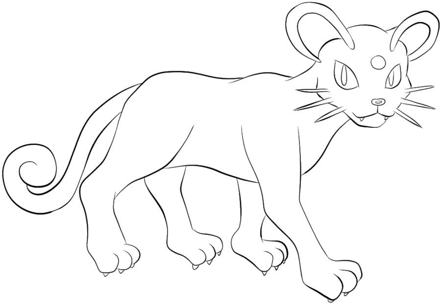 900x621 053 Persian Lineart By Lilly Gerbil