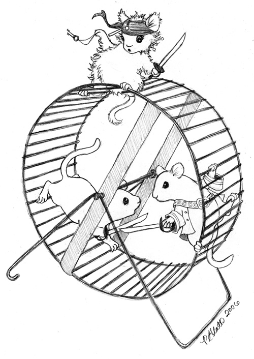 500x706 Gerbils Of The Caribbean By Honorat