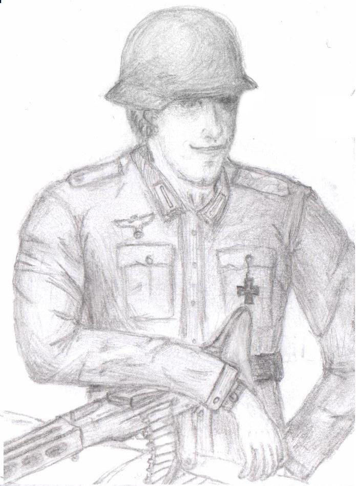 695x948 The Proud German Soldier By Zhihao1