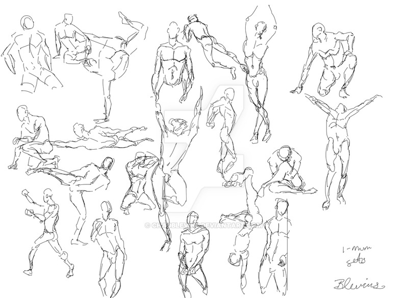 800x585 Gesture Drawing Day 4 By Chadblevins