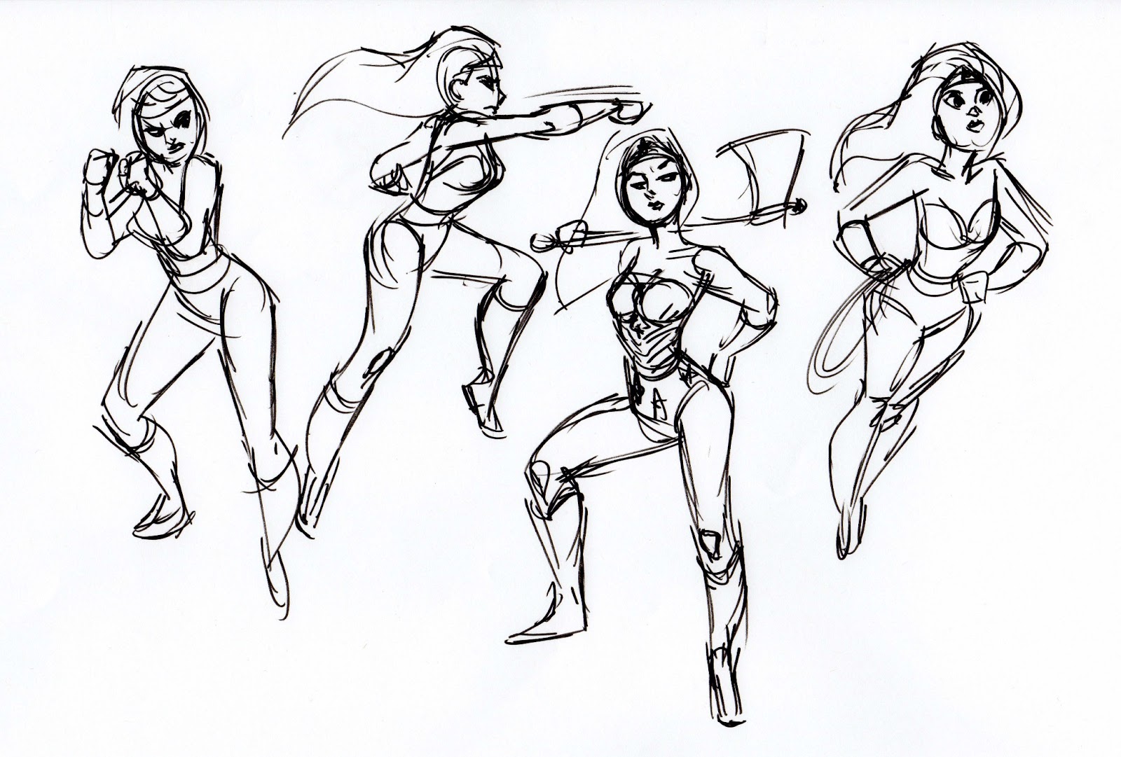 1600x1081 Scotland's Art Blog More Gesture Drawing And Wonder Woman
