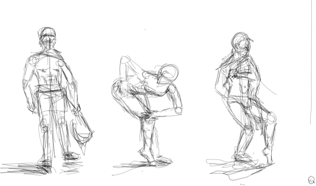 1280x752 Art Techniques Part 2 Gesture Drawing Youth Are Awesome