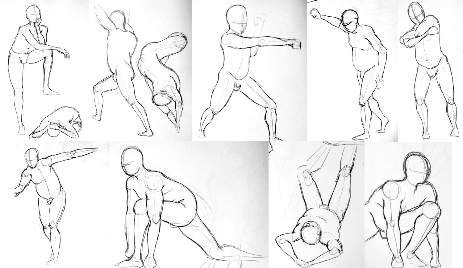 1500x870 Distorted Sketches And Bad Gesture Drawings Nothing But Blue