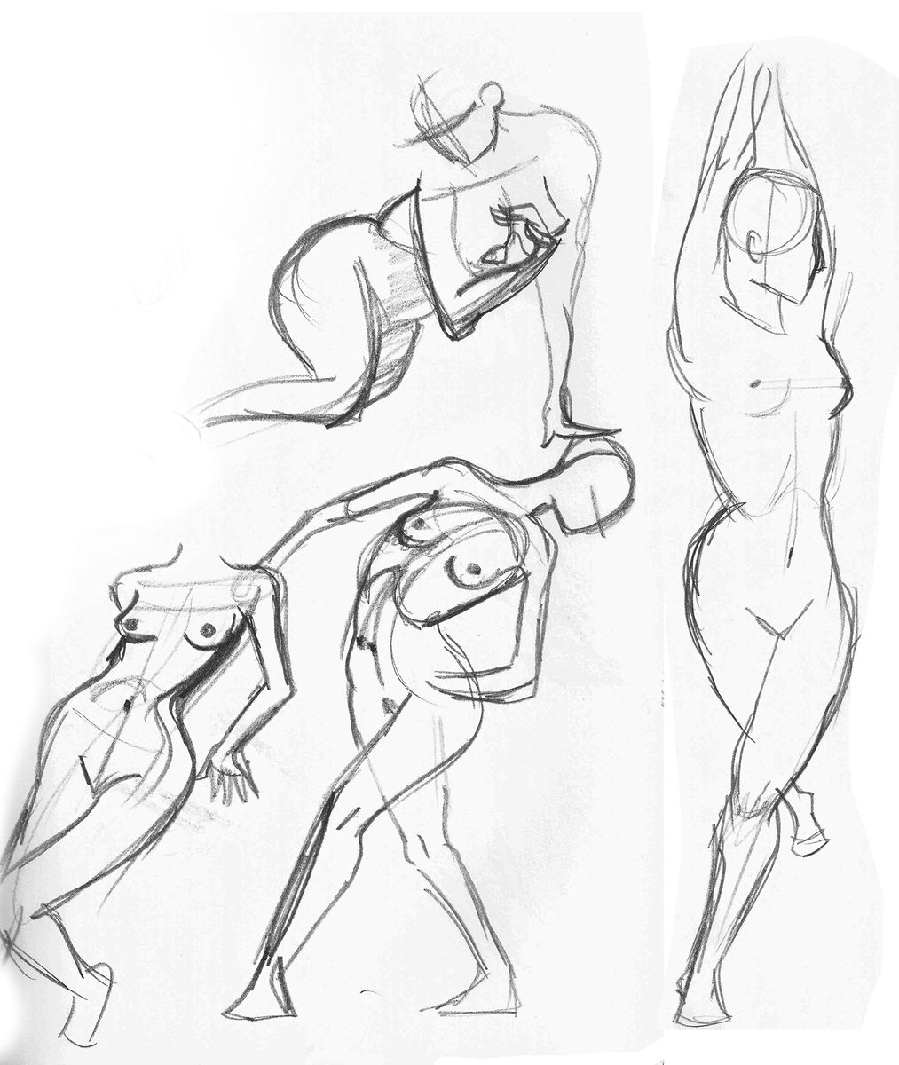1013x1200 Gesture And Figure Drawing