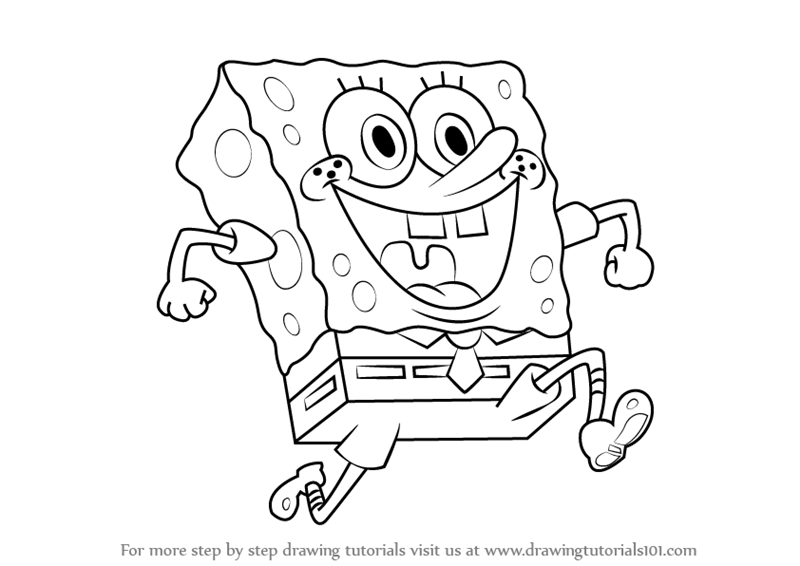 800x566 Coloring Pages Pretty Drawings Of Spongebob How To Draw