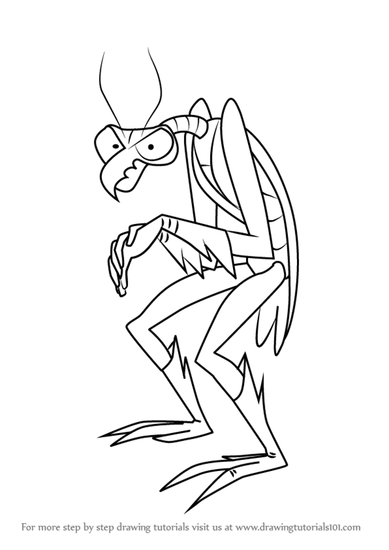 566x800 Learn How To Draw Zorak From Space Ghost (Space Ghost) Step By