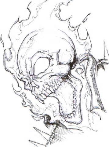 357x480 Ghost Rider Drawings