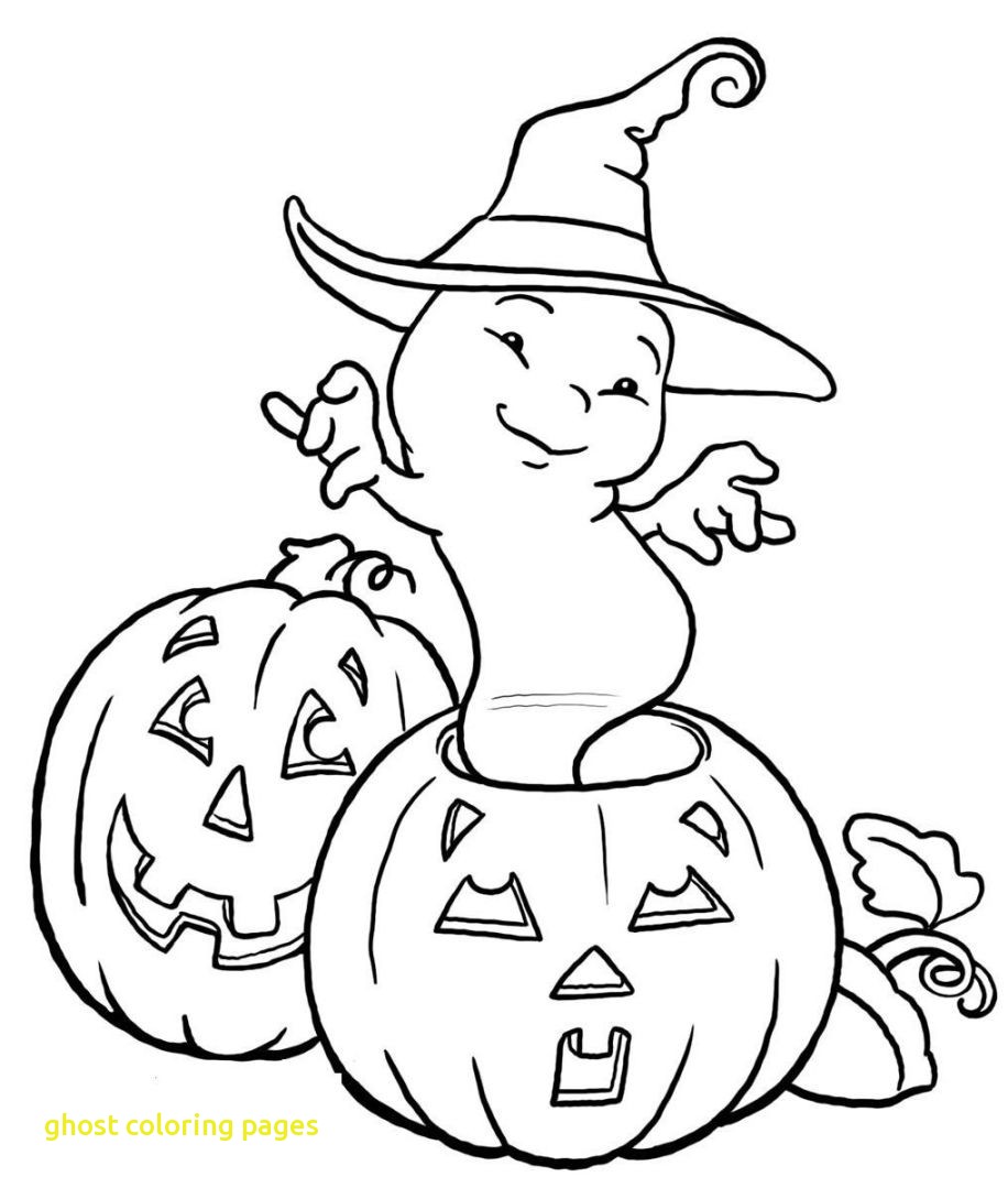 916x1079 Ghost Coloring Pages With Simple Ghost Coloring Page Halloween