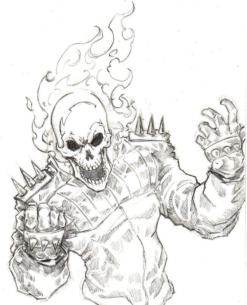 804x993 Ghost Rider By Chrisozfulton