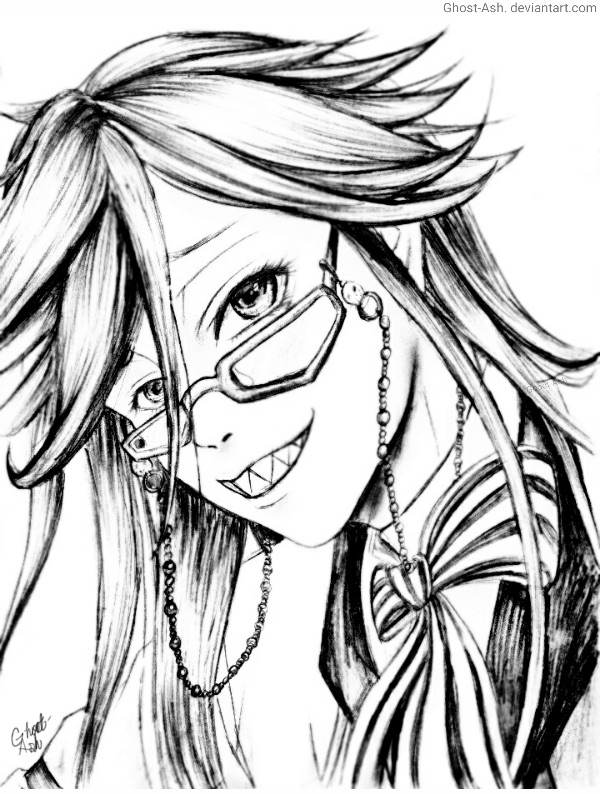 600x794 Grell Sketch By Ghost Ash