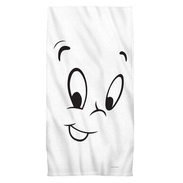 600x600 Casper The Friendly Ghost Face Bath Towel Sons Of Gotham
