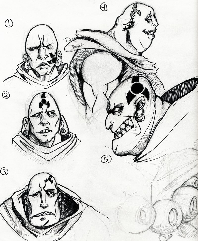 800x972 Faces Of Ghost Scorpion By Darkstye