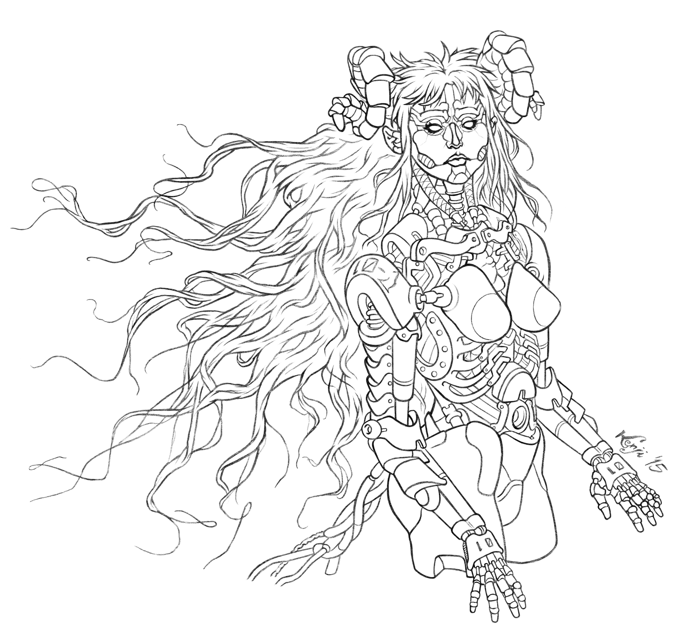 2797x2583 Ghost In The Shell By Kenjisartdump