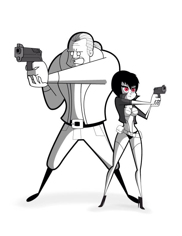 612x792 Ghost In The Shell Characters Hello, Im Ben.