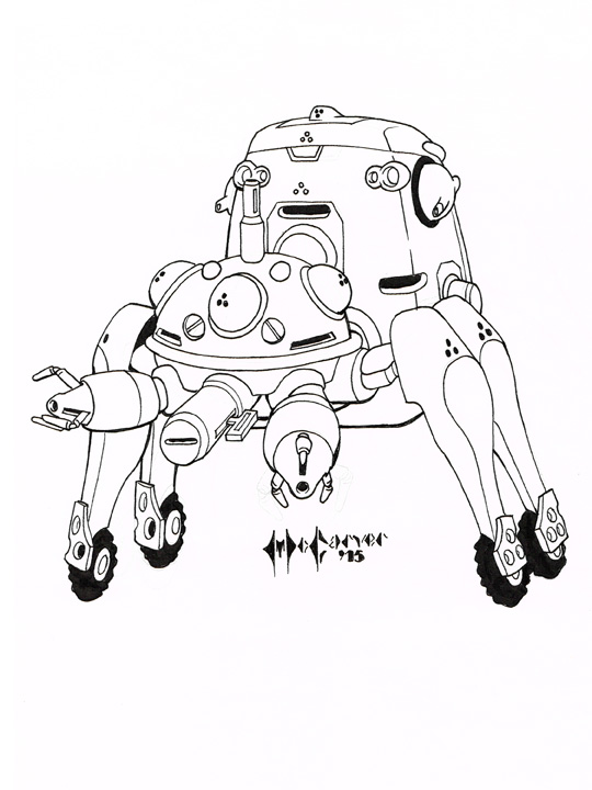 540x720 Ghost In The Shell Chris Mccarver