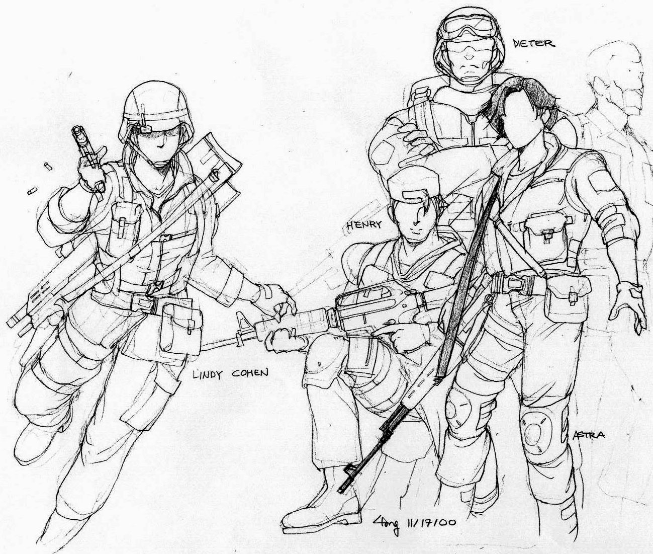 1299x1101 Ghost Recon's 15th Anniversary Tribute Art Contest