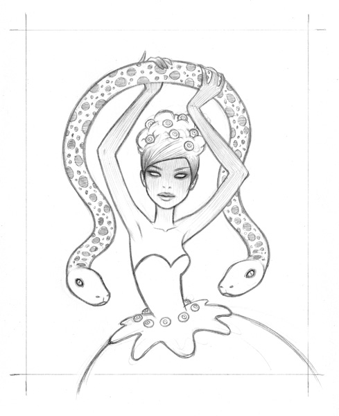 489x600 Tara Mcpherson Art Drawings Drawings Ghost Dancer Drawing