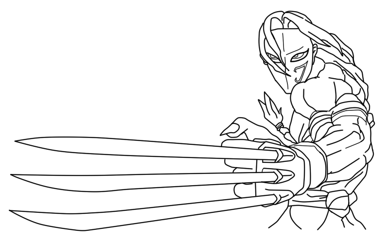 800x498 Vega Line Art By Ghost N Gibletts