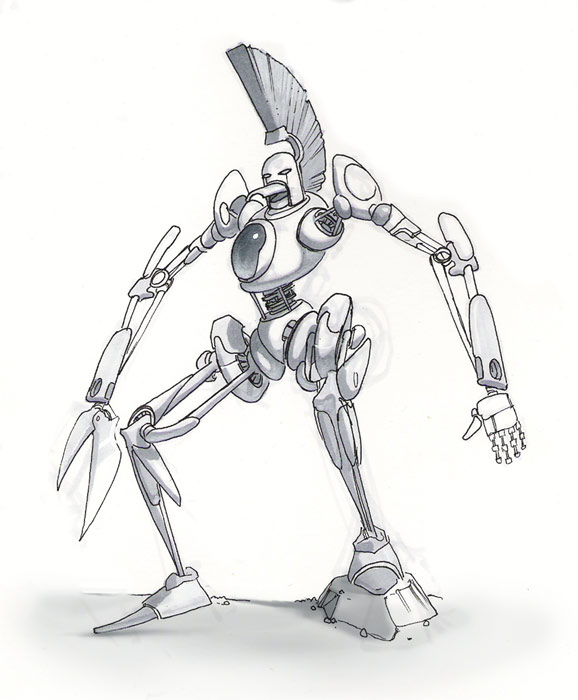 578x700 That Robot From The Future By Danimation2001