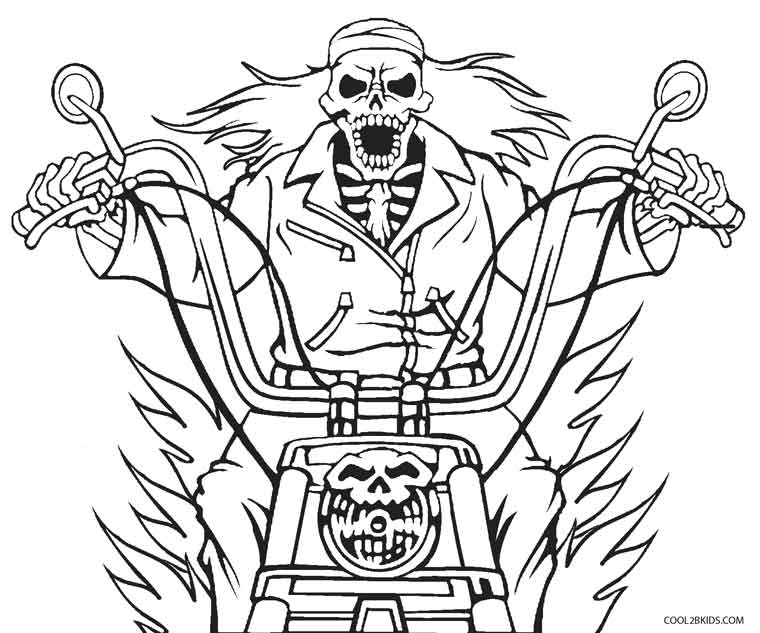 760x633 Printable Ghost Coloring Pages For Kids Cool2bkids