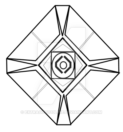 400x429 Destiny Ghost 2d Design By Extragoto10line