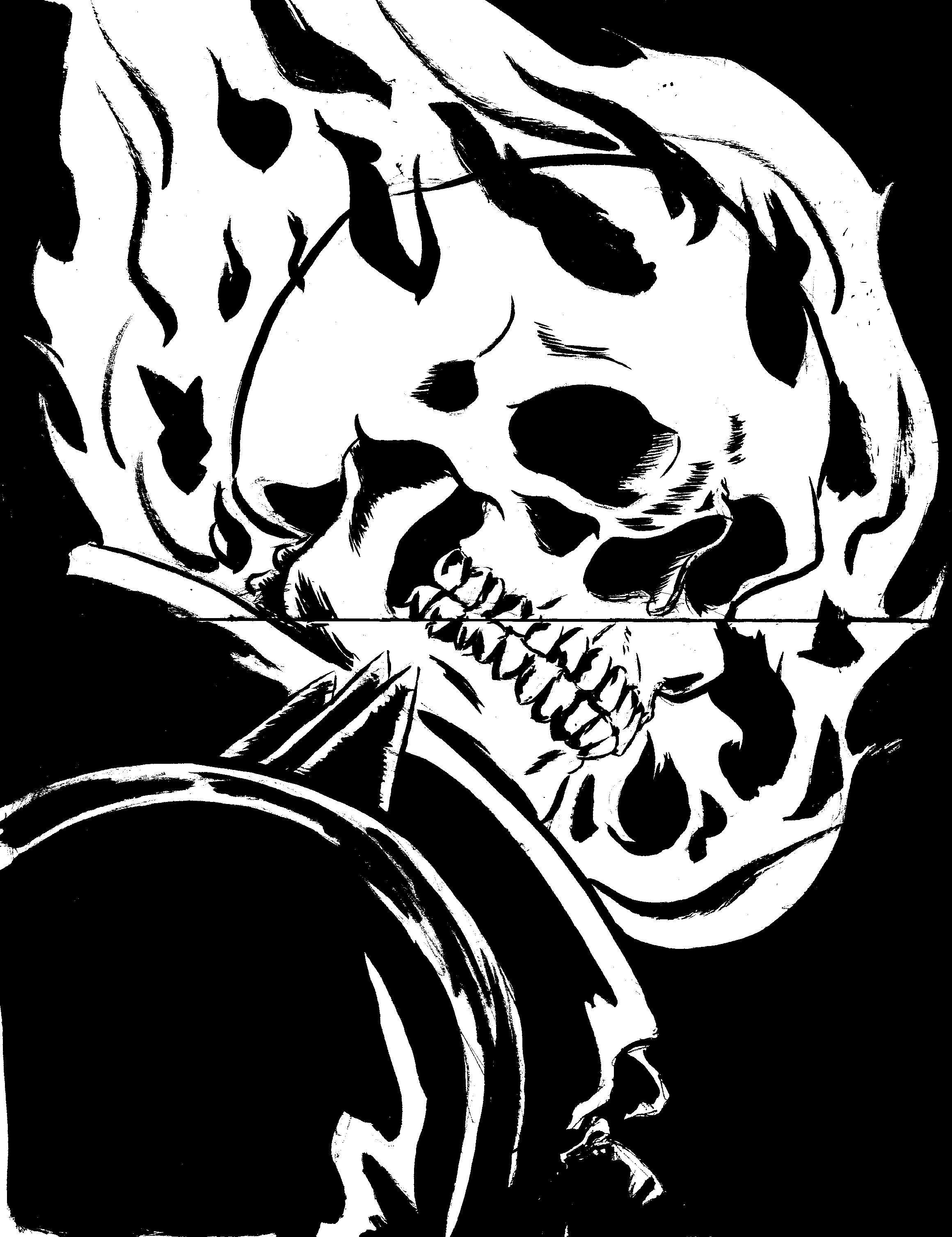 2320x3014 Ghost Rider 11013 Sketchbook