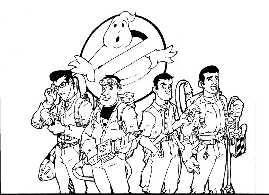 900x655 Ghostbusters By Loupz28