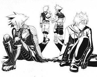 340x270 Original Ink Drawing Etsy