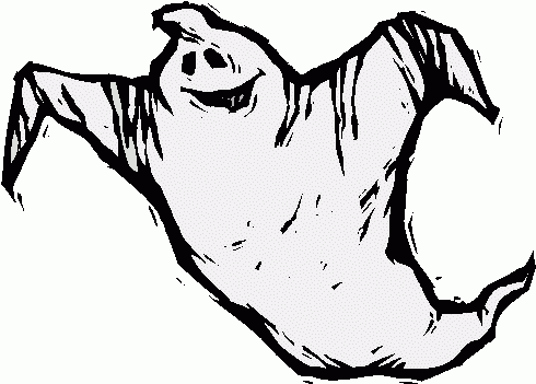 490x351 Drawing Clipart Ghost