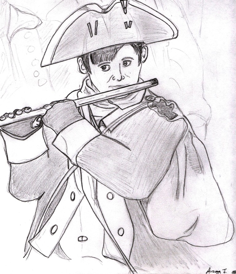 768x892 Revolutionary War Drawing 2 By Gi Joe09