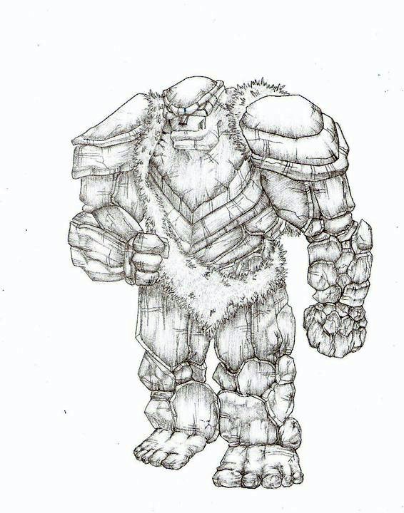 566x720 Stone Giant By Mimicskull